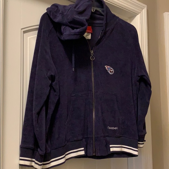 Reebok Jackets & Blazers - Titans half sleeve 85 cotton 15 Polyester hoodie